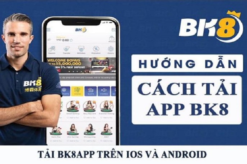 Hướng dẫn tải app bk8